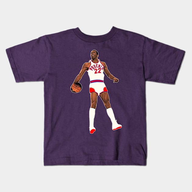 LARRY NANCE '84 Dunk Contest Kids T-Shirt by darklordpug